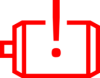 Témoin de défaillance du moteur électrique
